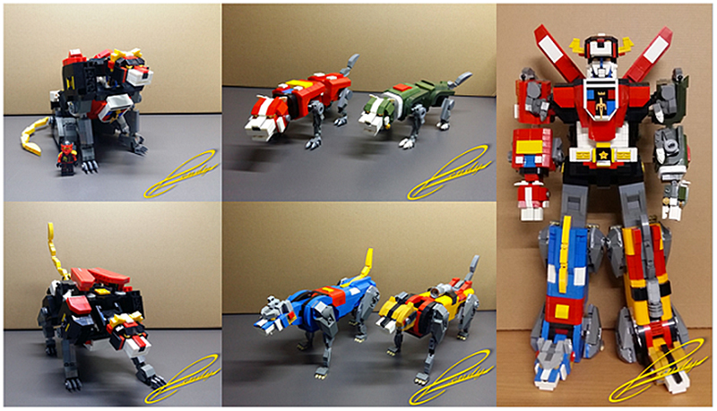 Illustration for article titled Lego Would Break the Internet if It Made This Voltron Set